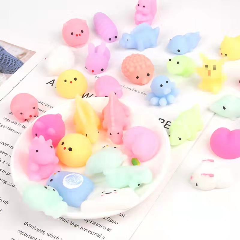 Thú mochi xả stress - Đồ chơi thú mochi squishy