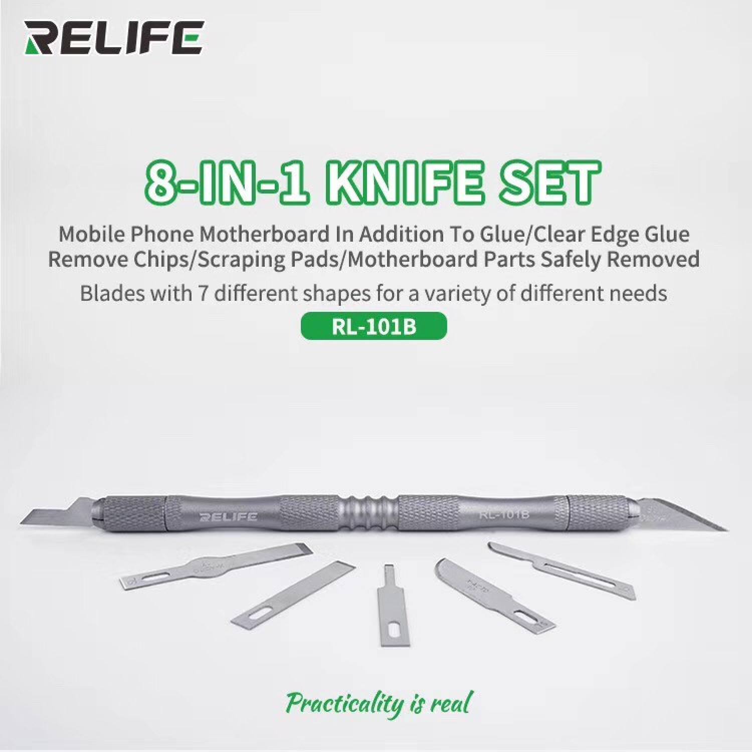 Bộ dao rl-101b cán 2 đầu