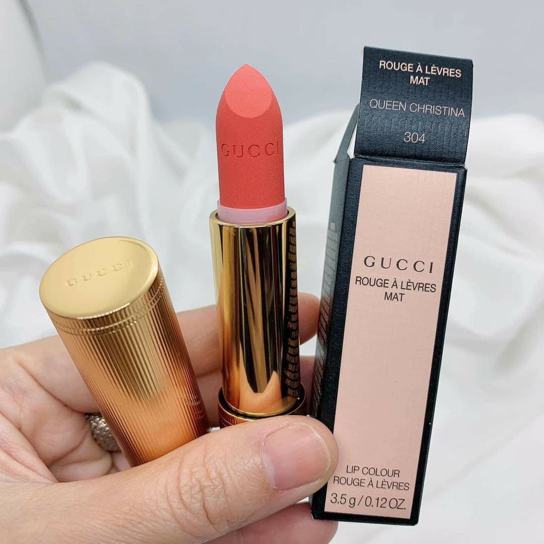 [HCM]Son Gucci Matte Màu 304 Queen Christina (Màu cam Sữa)