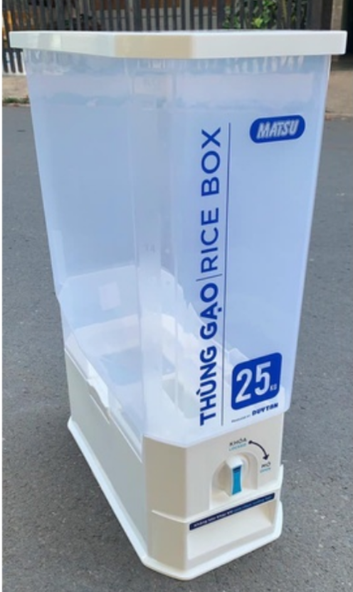 Thùng đựng gạo thông minh hàng cao cấp Duy Tân 15kg/25kg