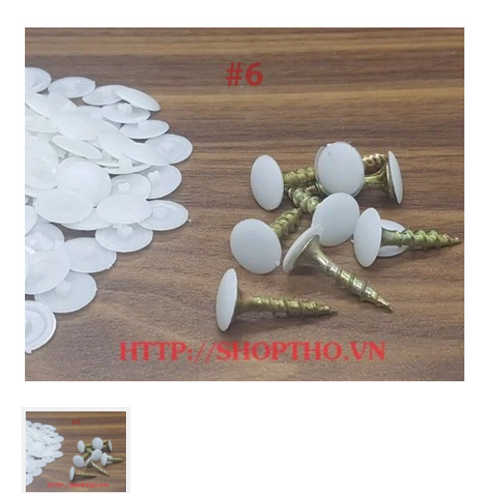 Nút nhựa bịt đầu vít gỗ  đa sắc màu (túi tầm 1000 cái )