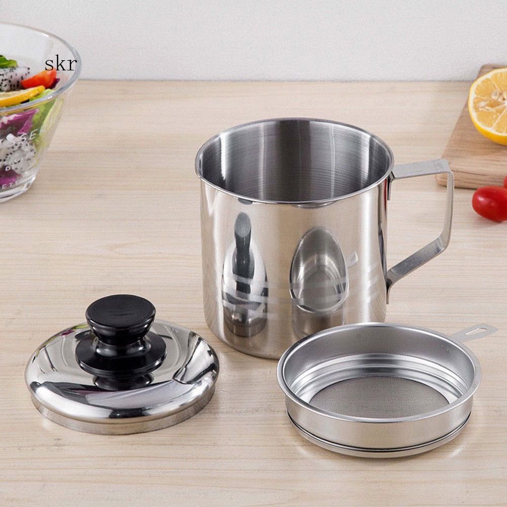 Ca lọc dầu và các tạp chất. Chất liệu Inox