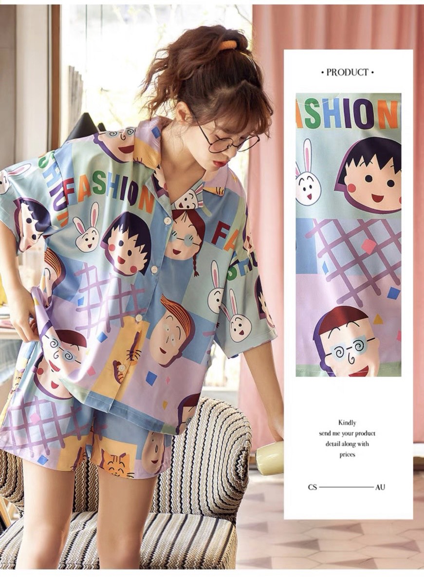 [SIZE NHÍ+ĐẠI+CỒ] SÉT BỘ  PIJAMA BÉ GÁI IN HÌNH BÚP BÊ