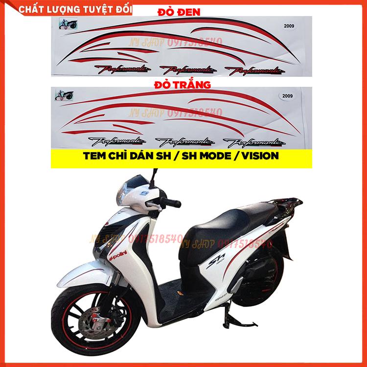 TEM CHỈ DÁN SH 2010 - 2019 / SH MODE / VISION