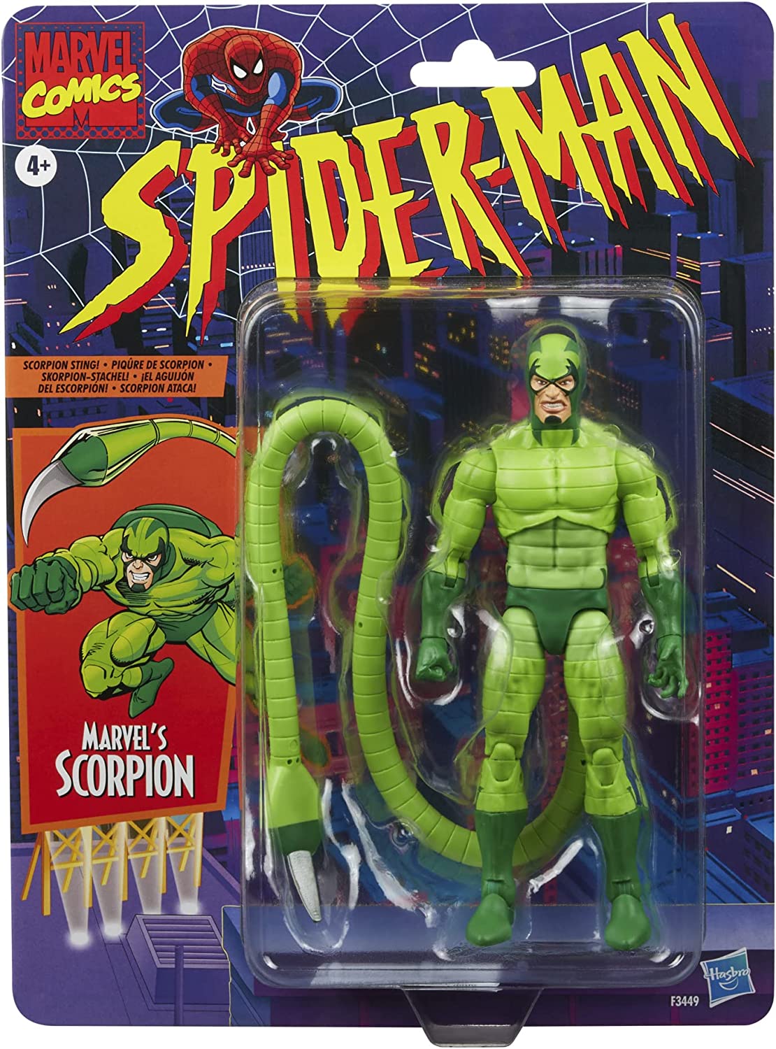 🌟Scorpion🌟Mô hình HasbroϟMarvel Legends Series 6-inchϟ Classic Comics