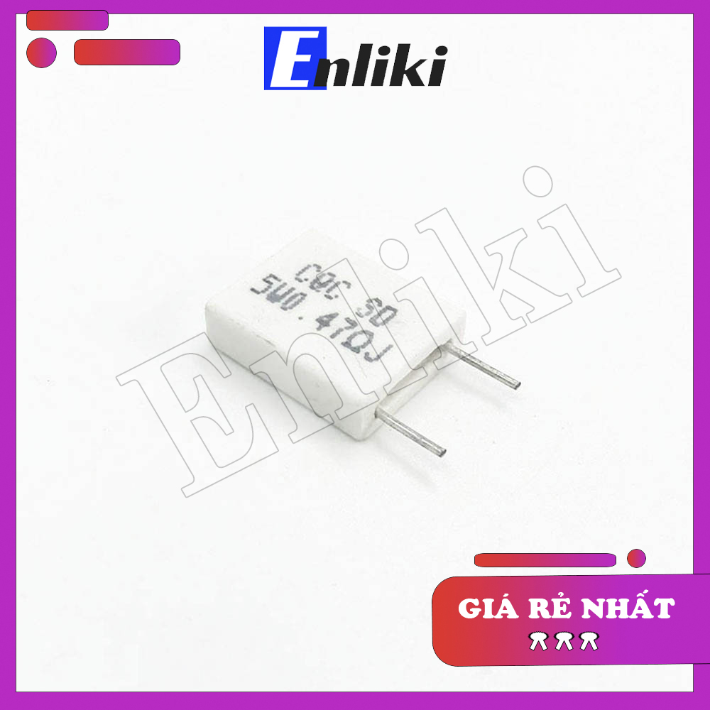 Điện Trở Sứ 5W 0.47R Loại Đứng