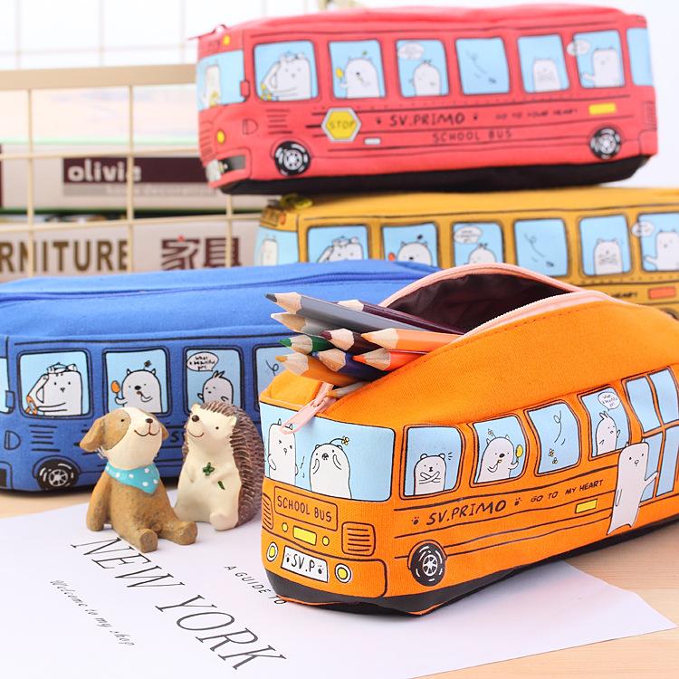 Hộp bút hình xe bus