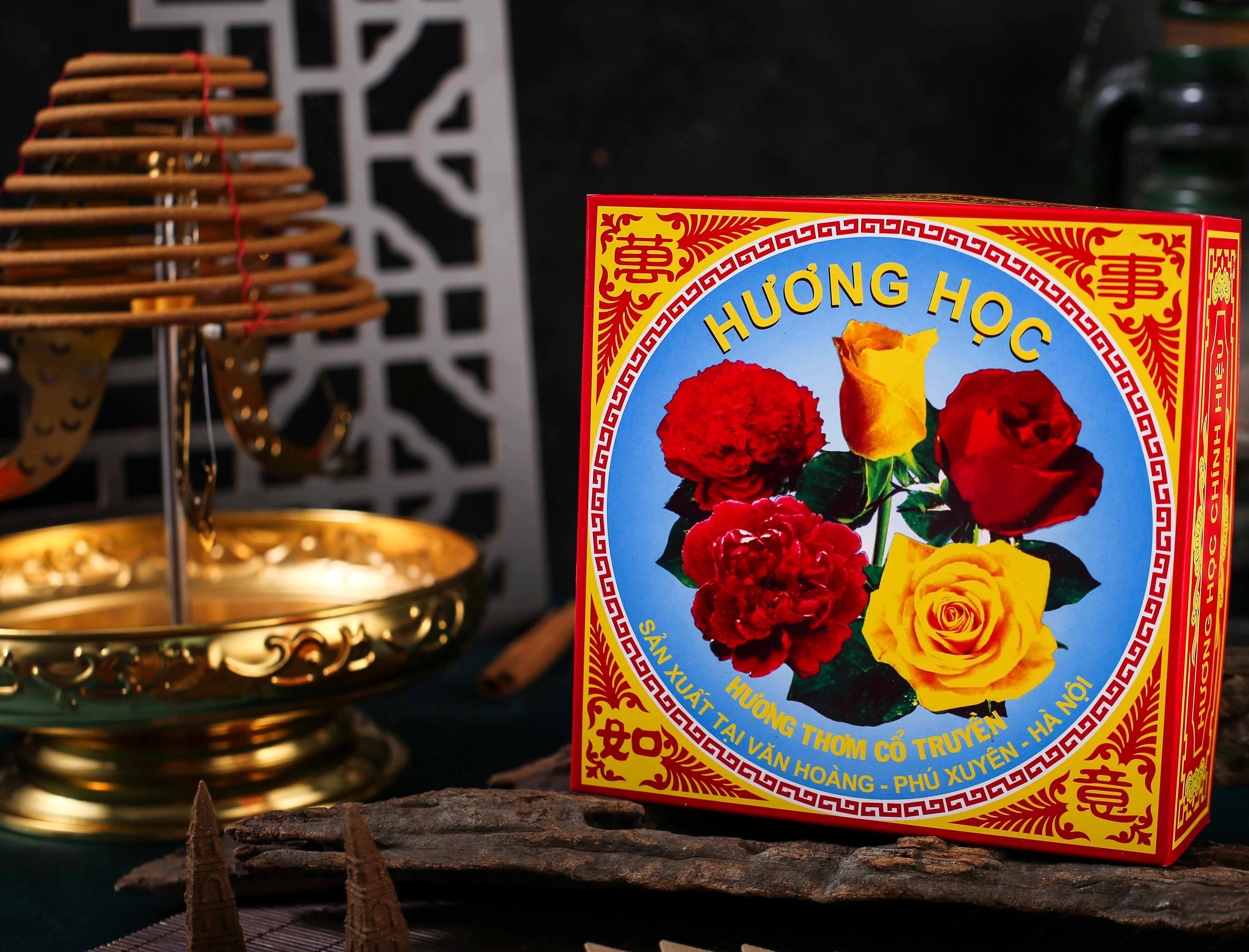Nhang Vòng Thảo Mộc Sạch 10nén/hộp