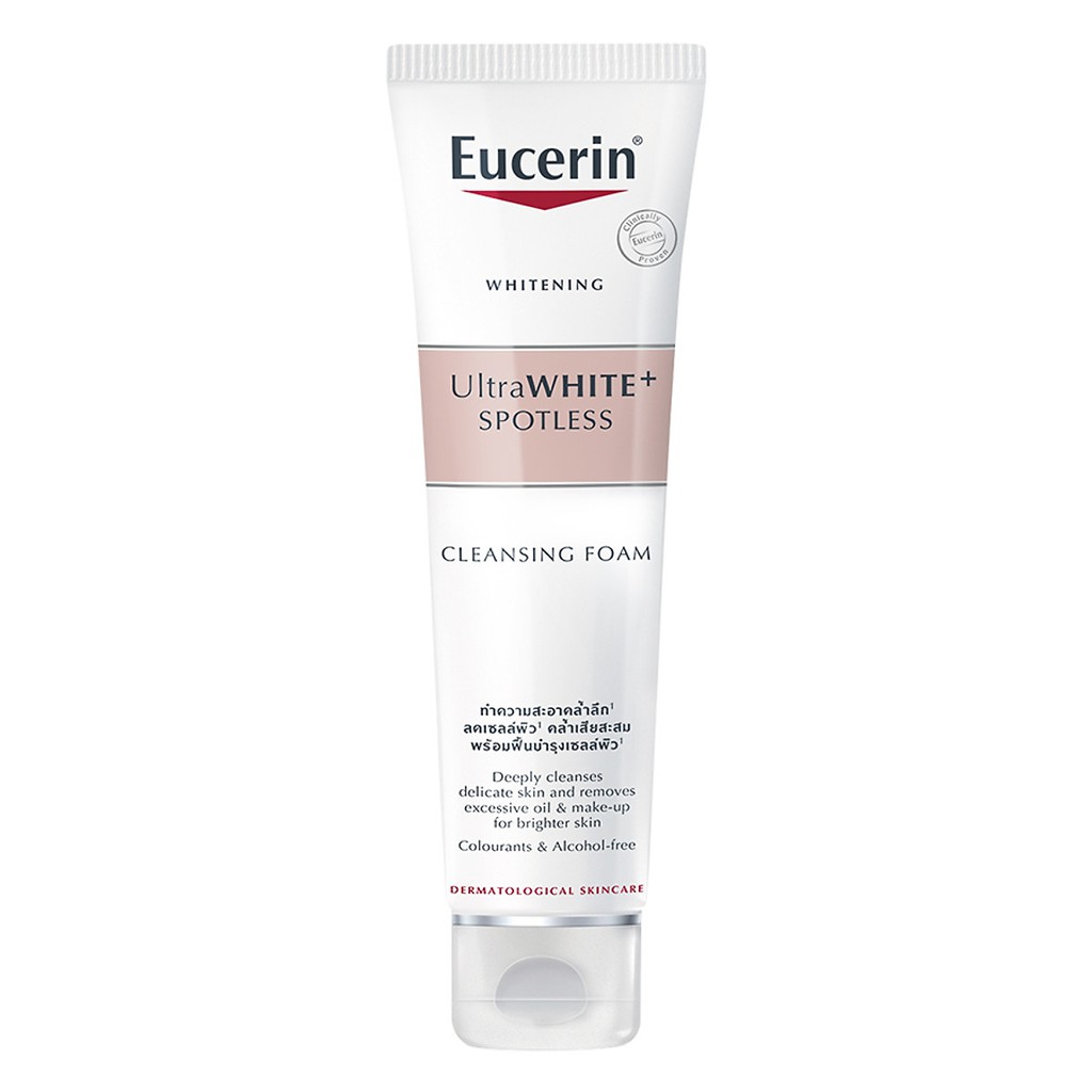 Sữa Rửa Mặt Dịu Nhẹ Làm Sáng Da Eucerin Utra White Spotless (150g)
