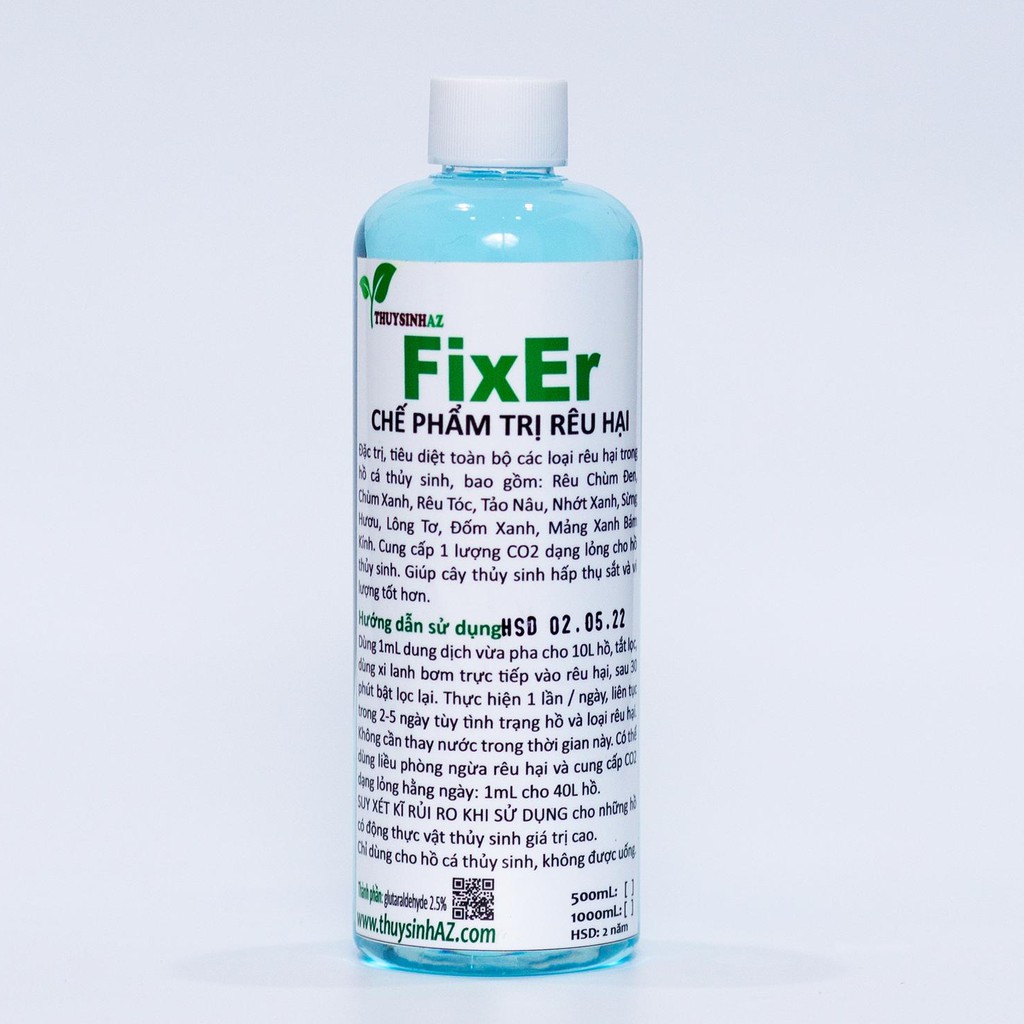 Chế phẩm diệt rêu hại cho hồ cá FIXER