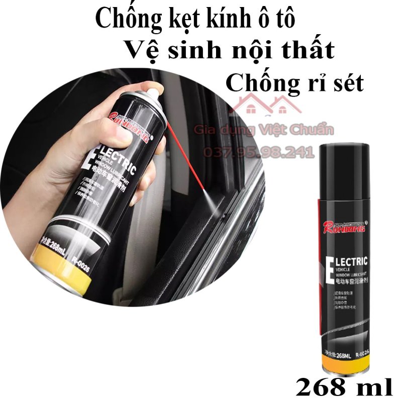 ô tô vệ sinh nội thất bảo dưỡng gương cụp mở chống kẹt kính hạn chế rỉ sét vệ sinh kim loại SK289
