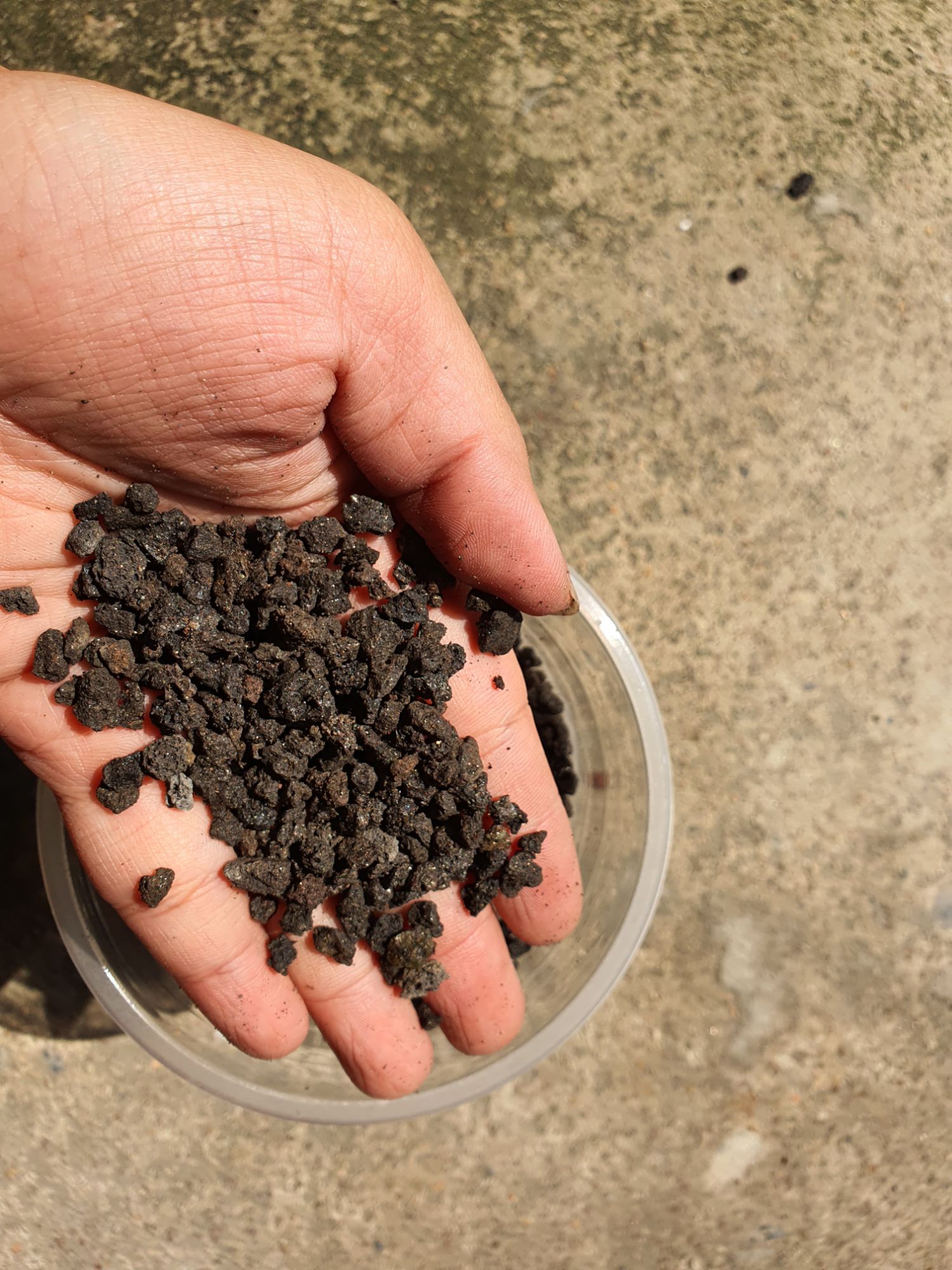 1kg Đá nham thạch Lava Đen