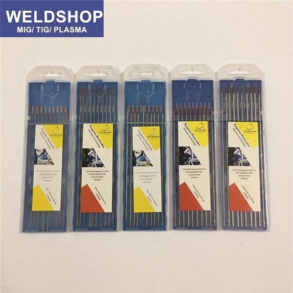 VỈ 10 KIM - KIM HÀN TIG INOX 1.6x150mm Dùng Hàn Tig