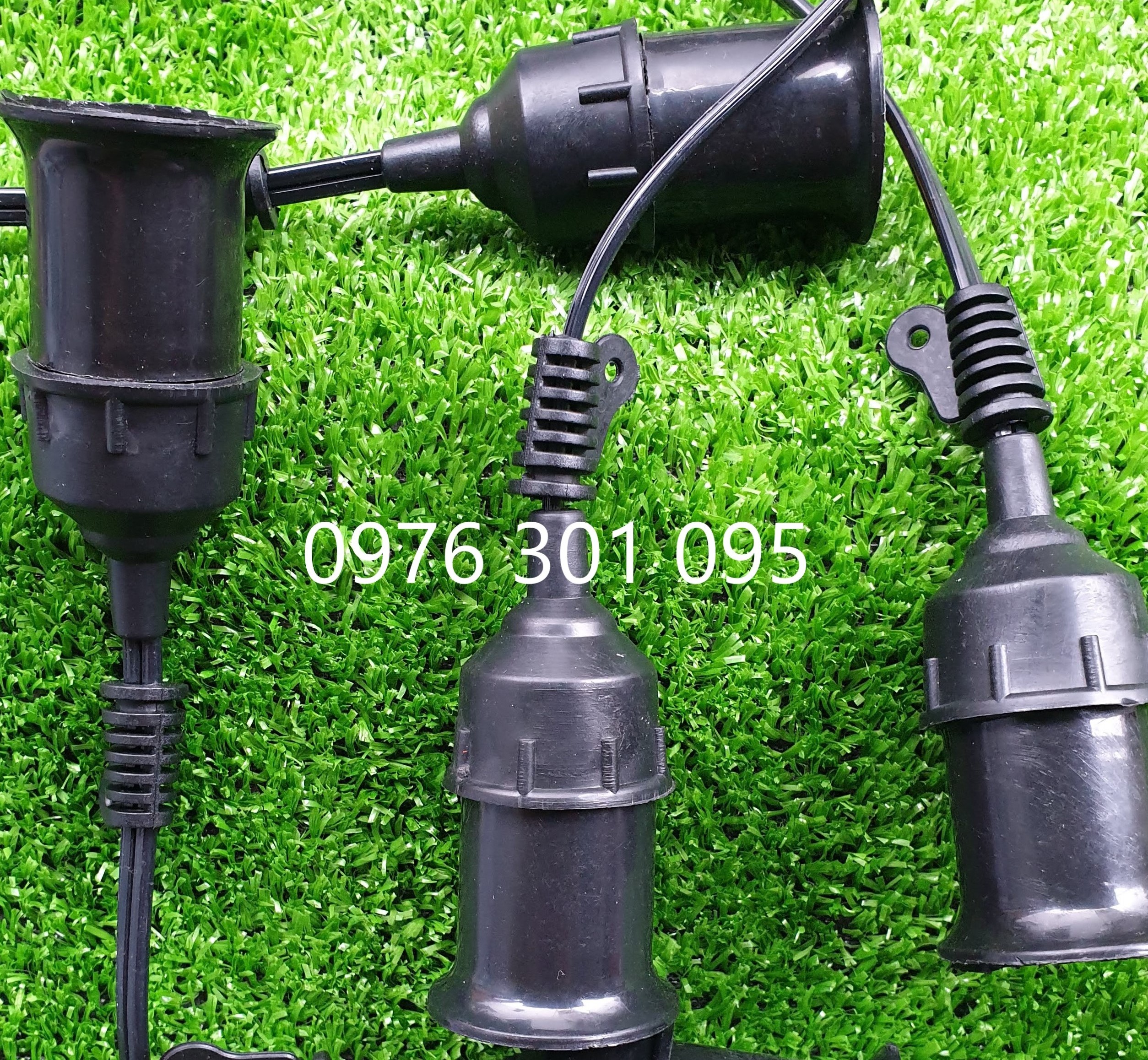 [COMBO 2]  Đuôi Đèn Kín Nước Ngoài Trời E27