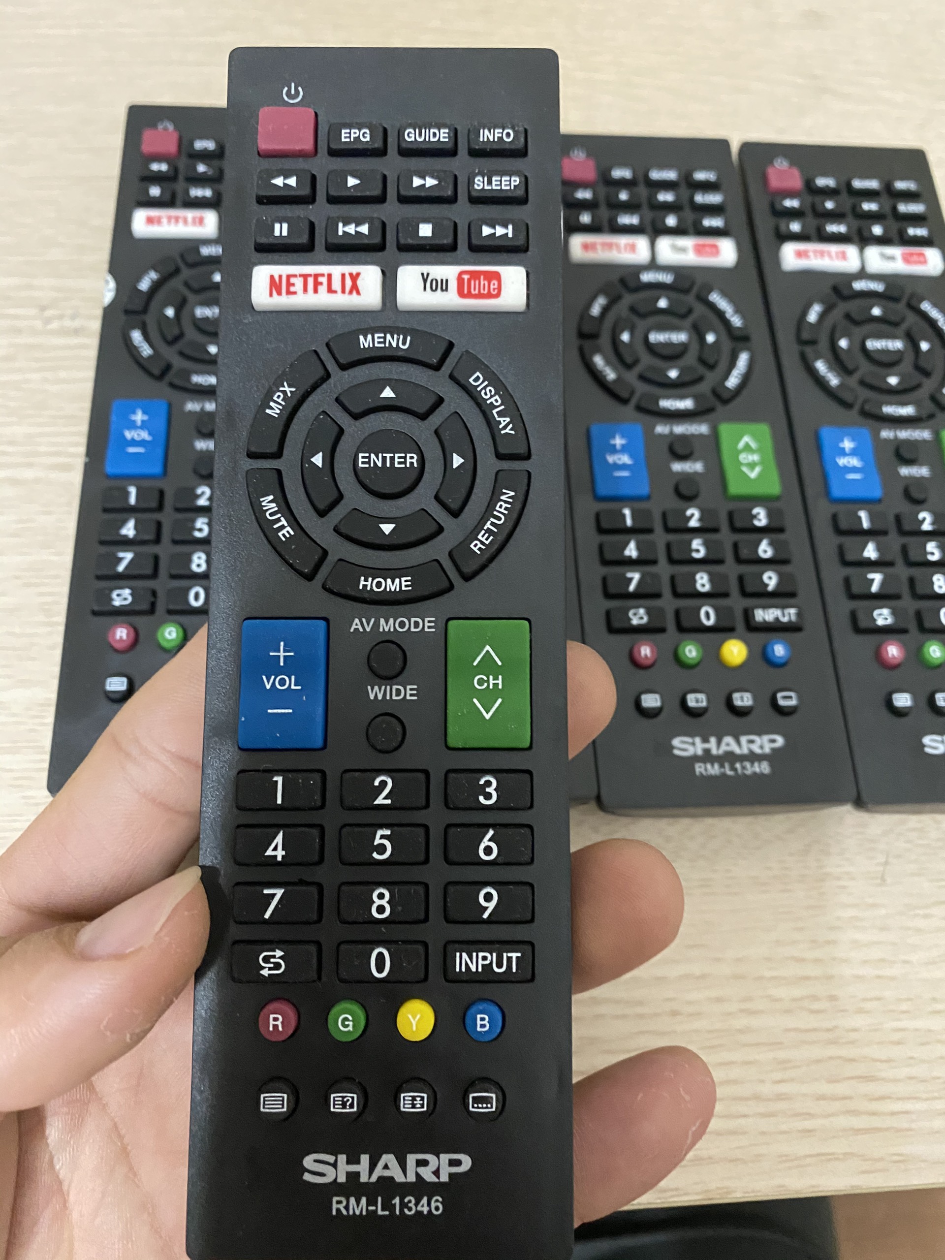 Remote/điều khiển SMART TV SHARP 1346