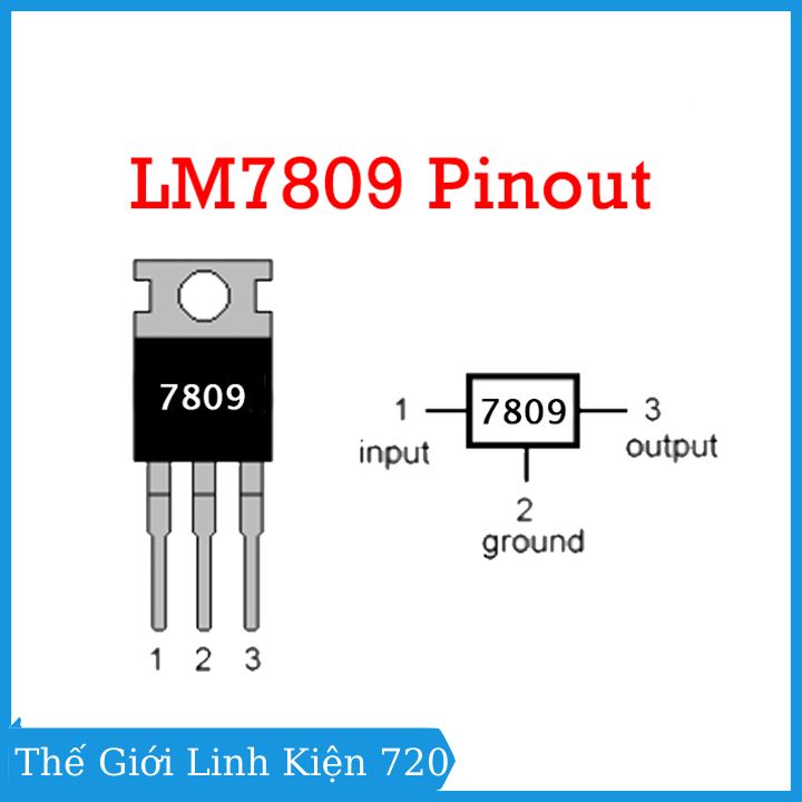 L7809CV 1.5A TO-220 - IC ổn áp nguồn DC