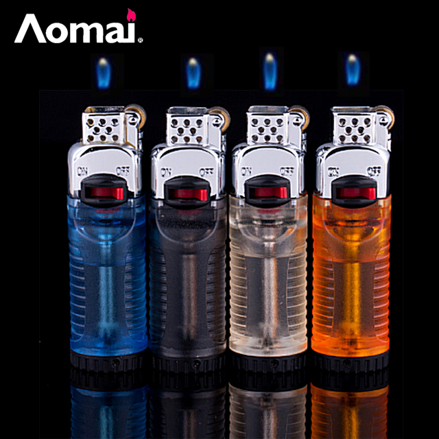 Hộp quẹt bật lửa gas aomai am-7102 lửa bay ma chơi ảo diệu