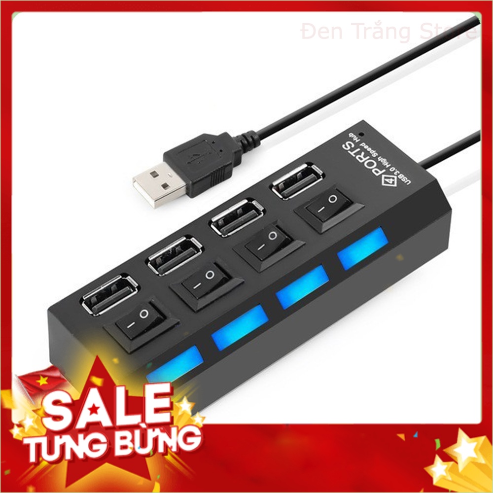 BỘ CHIA 4 VÀ 7 CỔNG USB HUB 2.0 CÓ CÔNG TẮC