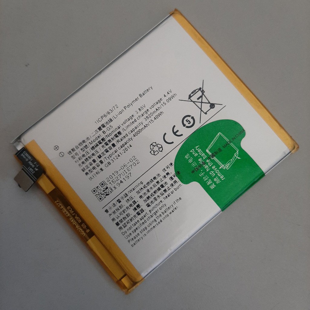 [ Bảo hành đổi mới ] Pin điện thoại Vivo V15