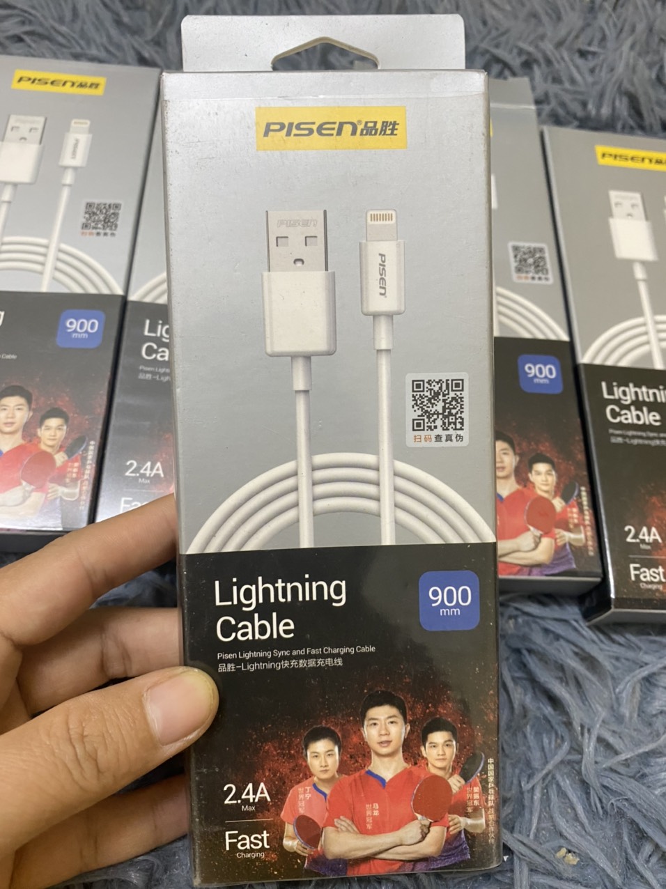 Bộ sạc nhanh Pisne 10W dùng cho iphone, ipad - Hàng chính hãng BH 12 tháng