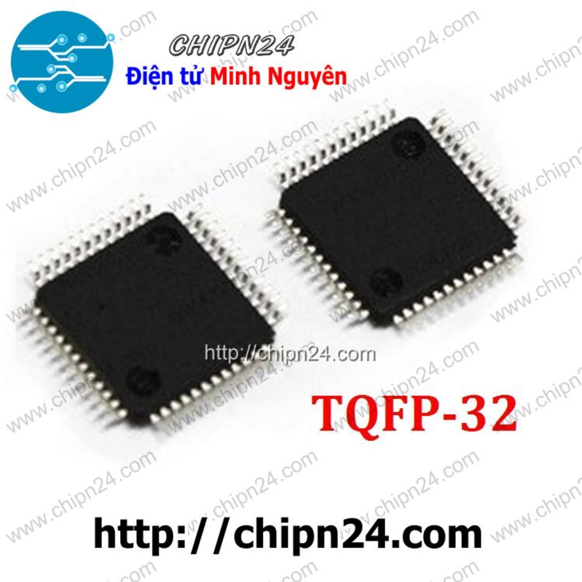 [1 con] (SOP) IC Dán STM8S105K4T6C LQFP-32 (SMD) (STM8S105K4T6 STM8S 105K4T6C) - HH000460