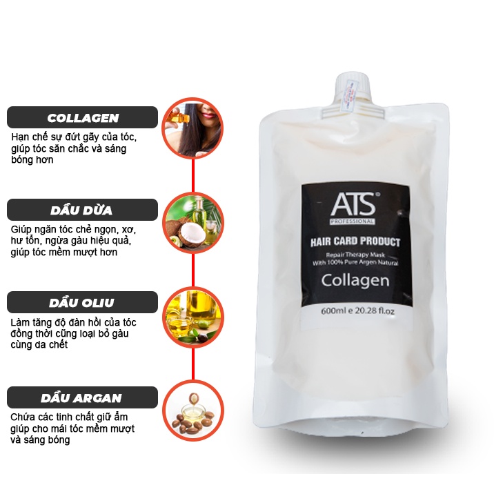 [ FreeShip Max ]  Hấp Siêu Phục Hồi ATS Chính Hãng Sury_store