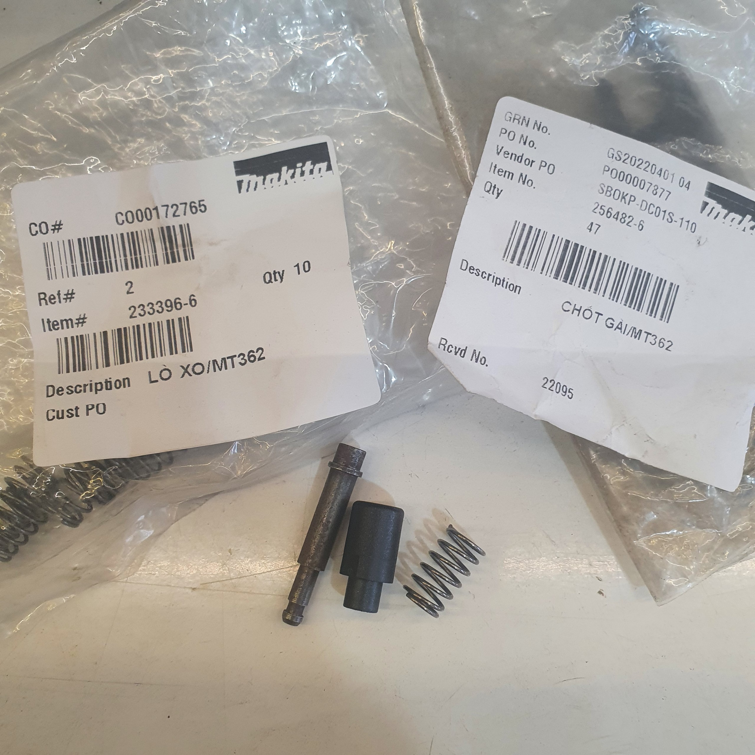 Chốt hãm máy phay máy soi 12mm. mt3600, mt362