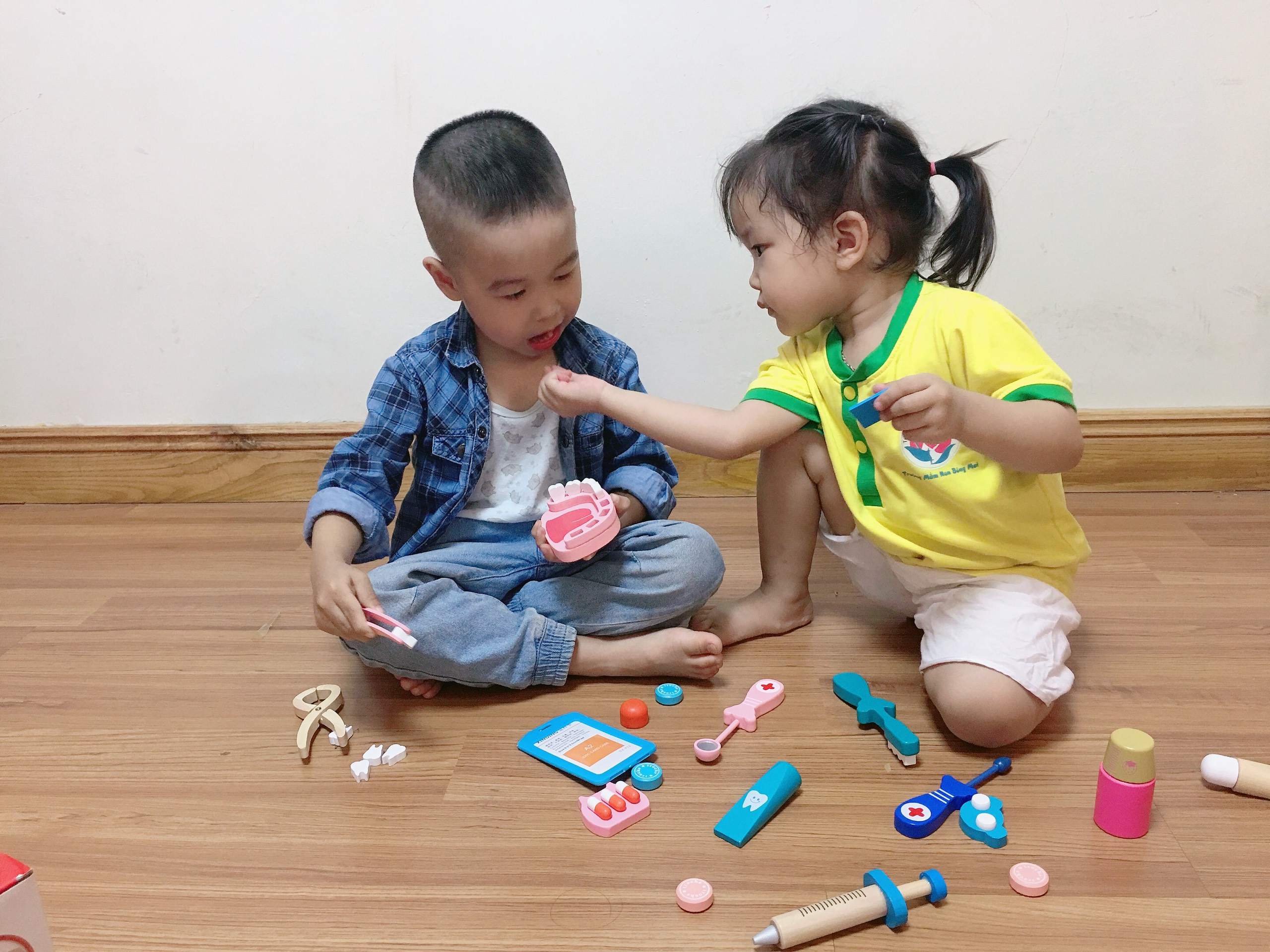 Đồ Chơi Gỗ Bác Sĩ Nha Khoa-Chôm Kids