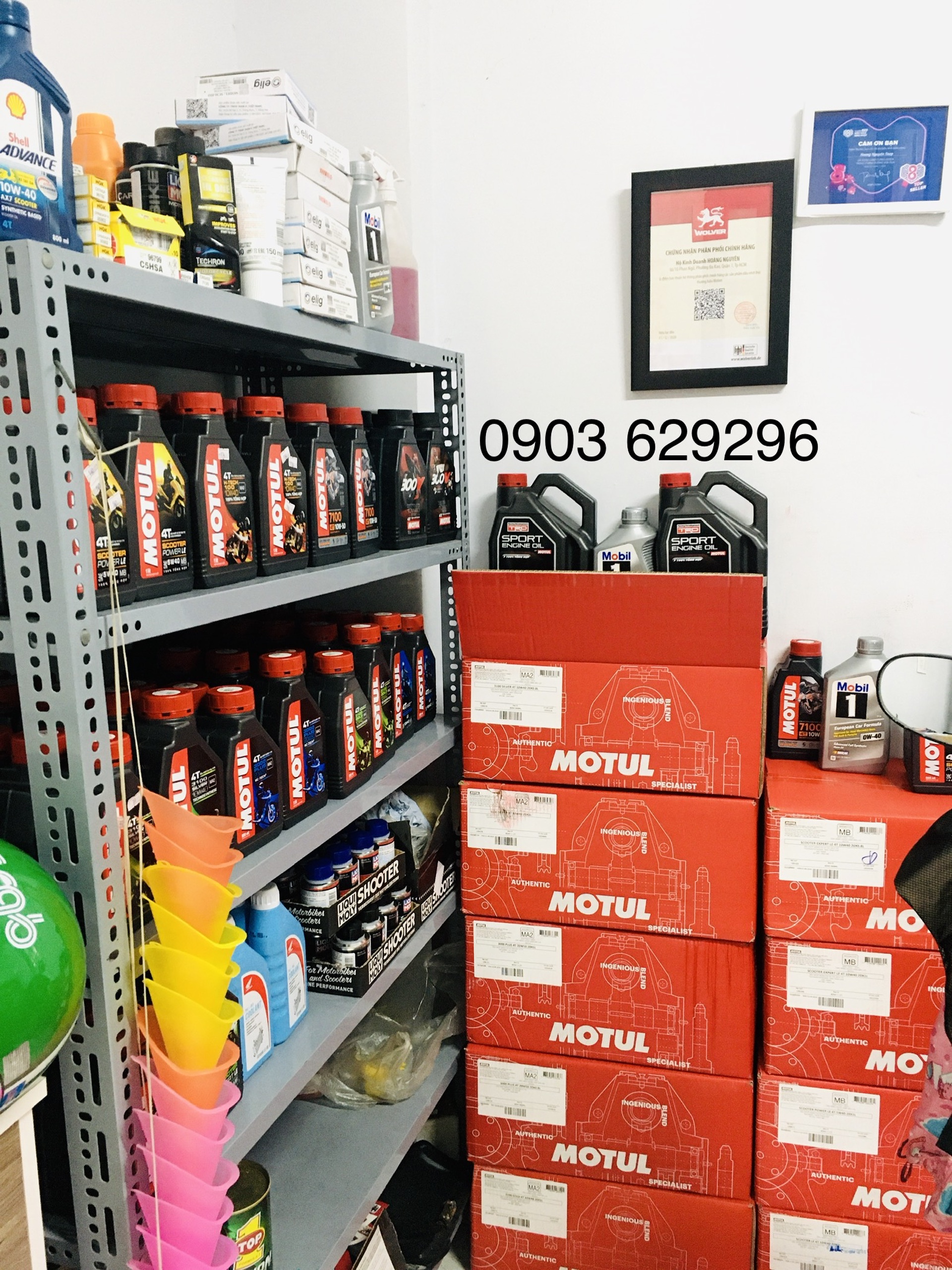 Nước làm mát xe máy Honda 0.5 lít Pre mix