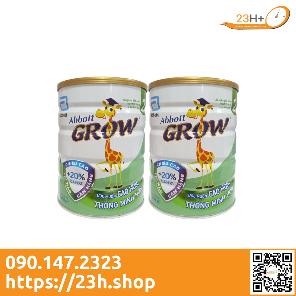 Sữa bột Abbott Grow 2 900g
