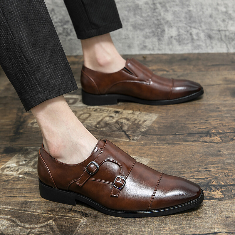 Giày Tây Da Nam Clarks CitistrideMonk826