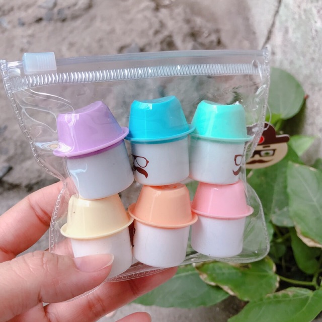 [HCM]Bút dạ quang hình cute vĩ 6 cây
