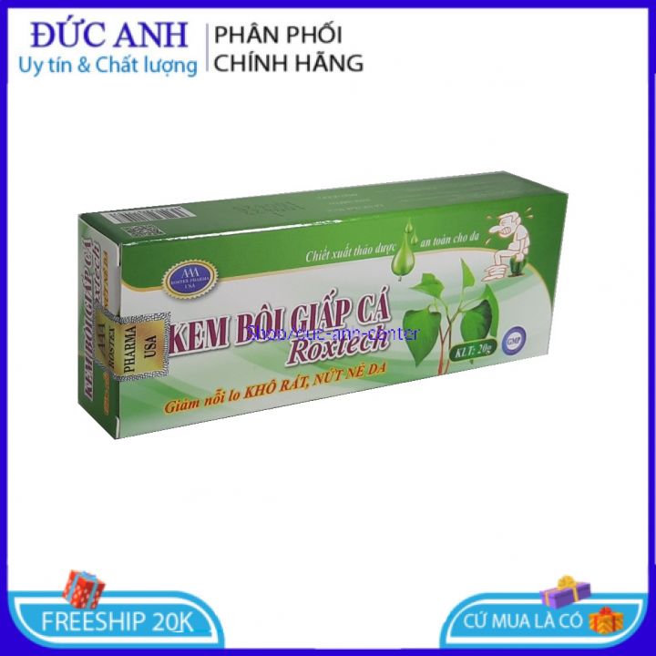 Kem bôi giấp cá Roxtech giảm khô rát, nứt nẻ da – 20g