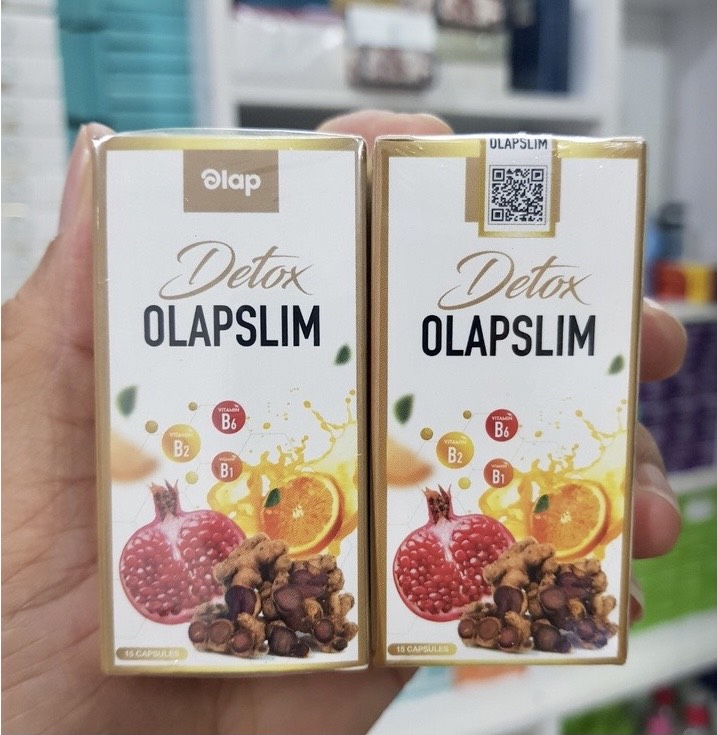 Detox Olapslim xổ mỡ siết eo thải độc - hỗ trợ giảm cân giữ dáng
