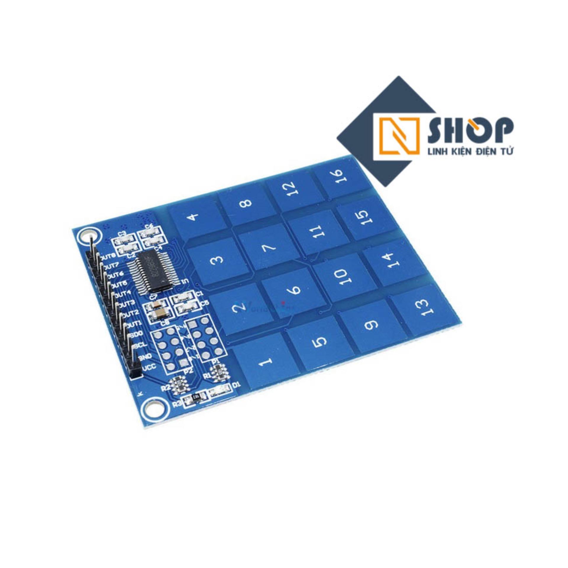 Bàn Phím Cảm Ứng Điện Dung TTP229 16 kênh