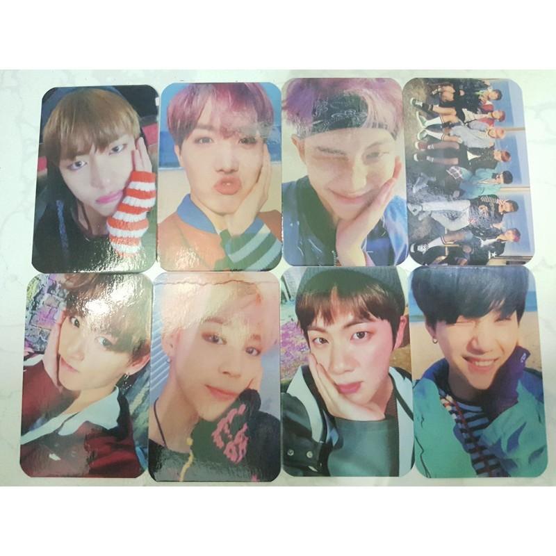 [HCM]Set card có chữ kí BTS - hồng