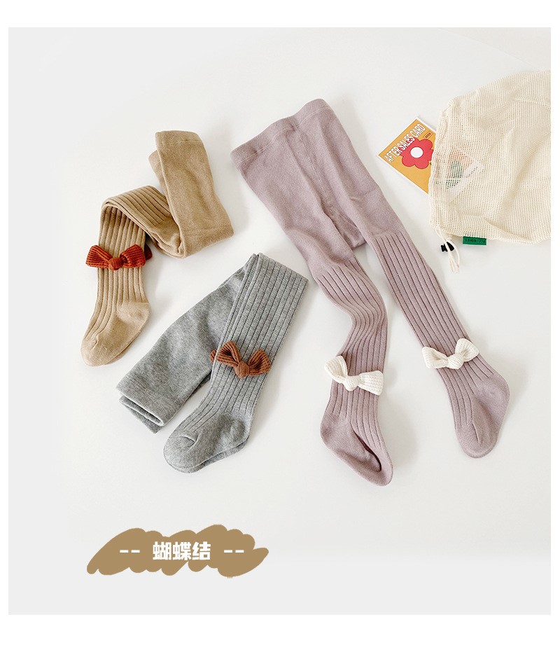 Quần Legging Bé Gái Chất Cotton