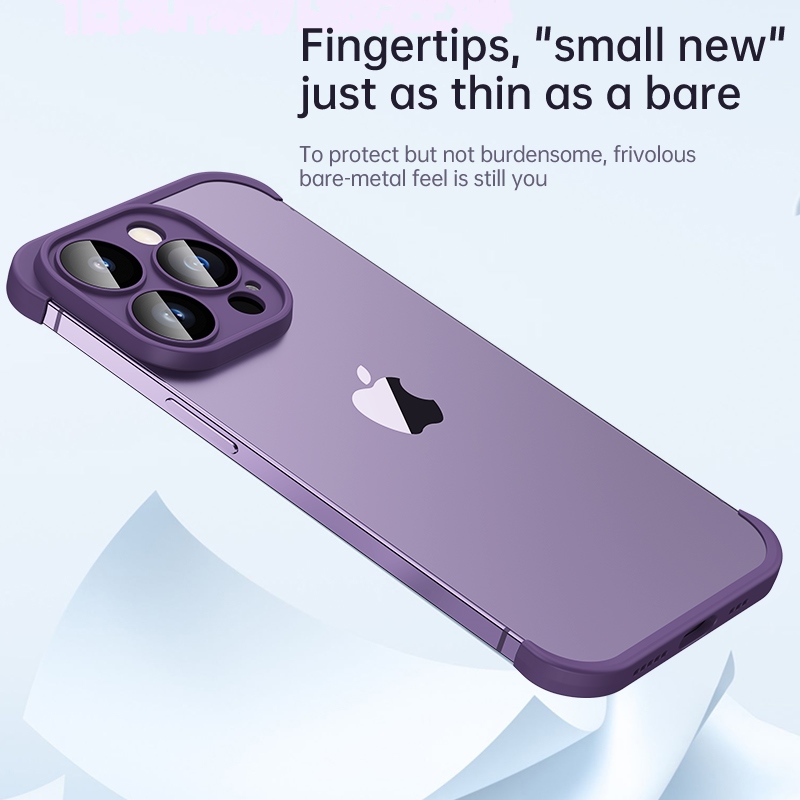 ◊☎¤ Luxury With Lens Protector Corner Pad Soft Silicone Case For iPhone 14 Pro Max Shockproof Phone Cover On iPhone 12 13 14
