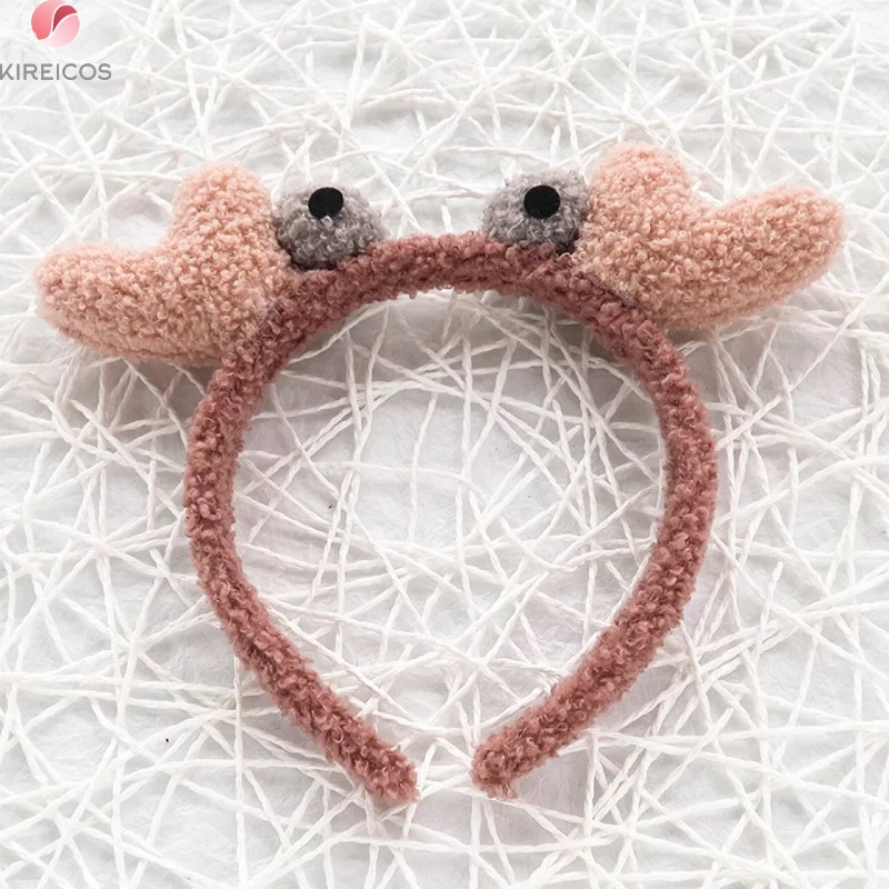 [HCM]Cài Tóc Trang Điểm Mắt To Lông Xù Siêu Cute