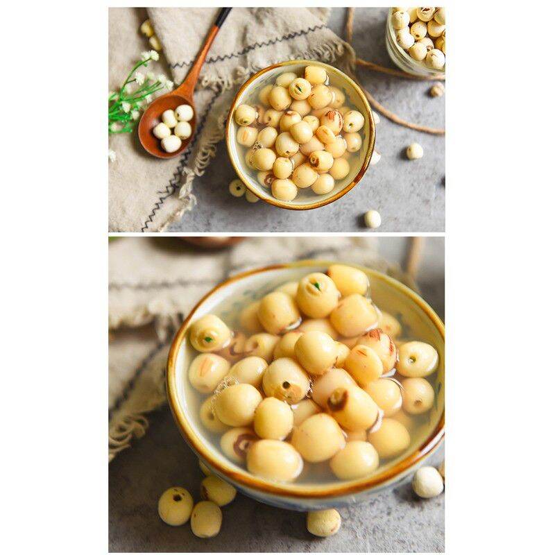 500gr hạt sen khô (hạt sen bắc) mềm thơm bở.