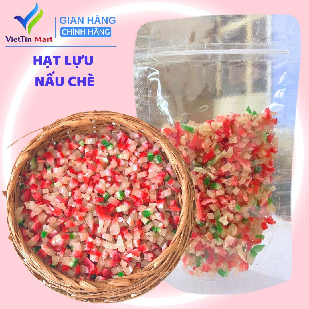 Hạt lựu khô nấu chè 500g - Viettin Mart