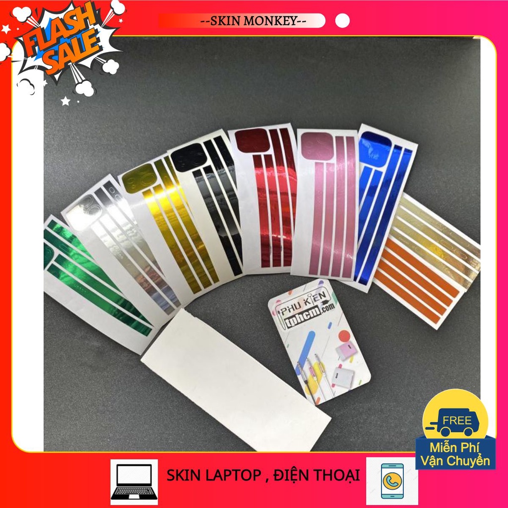 - dán viền màu iphone 12
