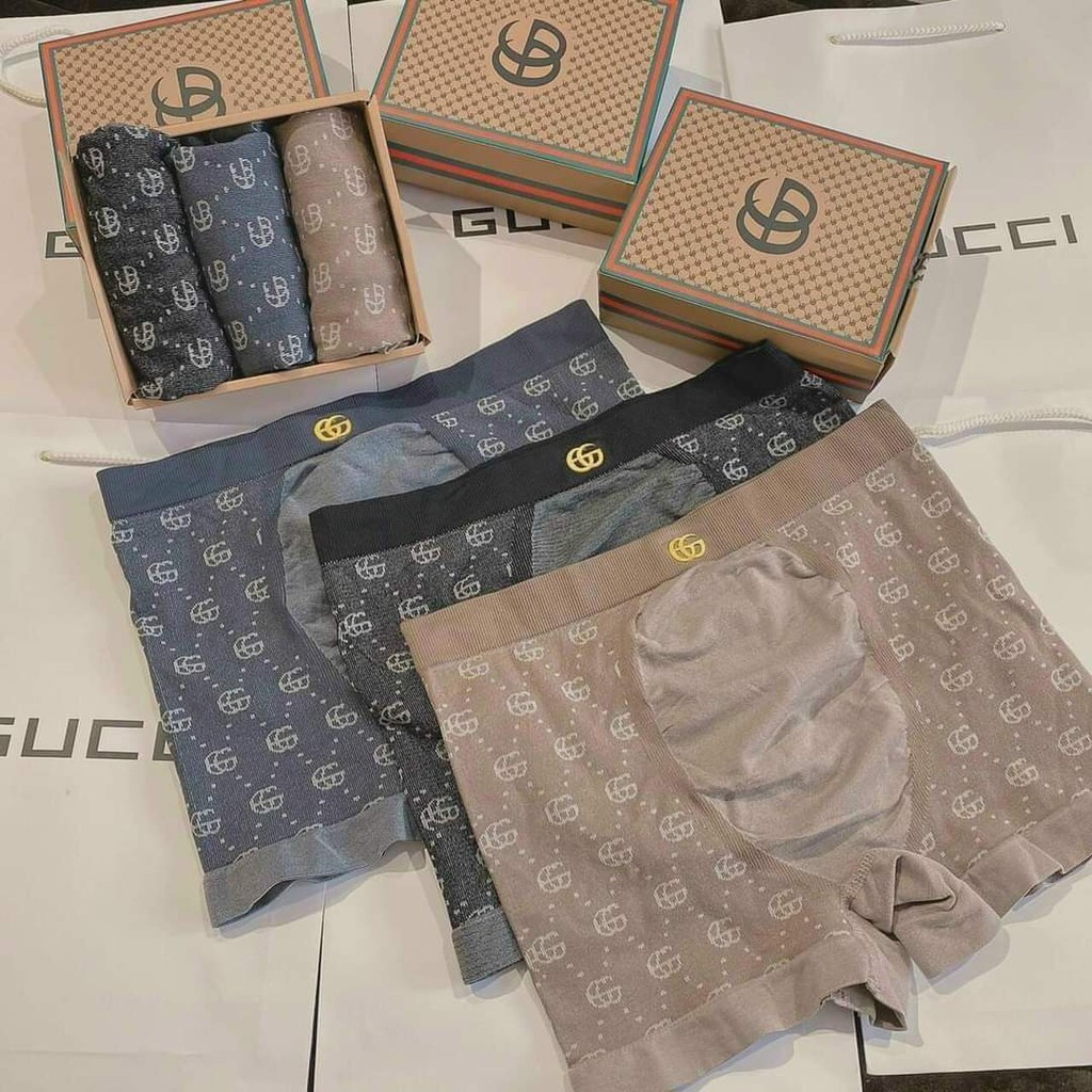 Sịp đùi nam cao cấp guci sét 3 cái