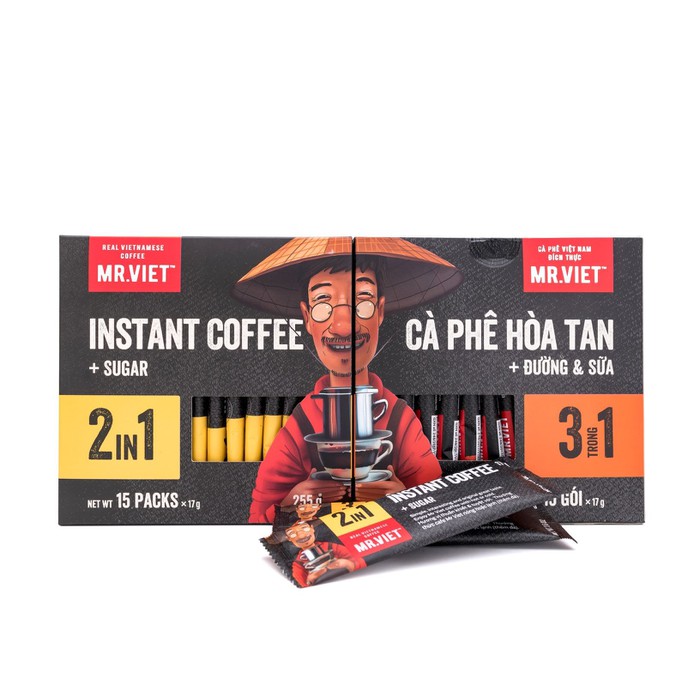 Combo 6 hộp cà phê hòa tan 2in1 ( Combo 6 boxes instant coffee 2in1 )