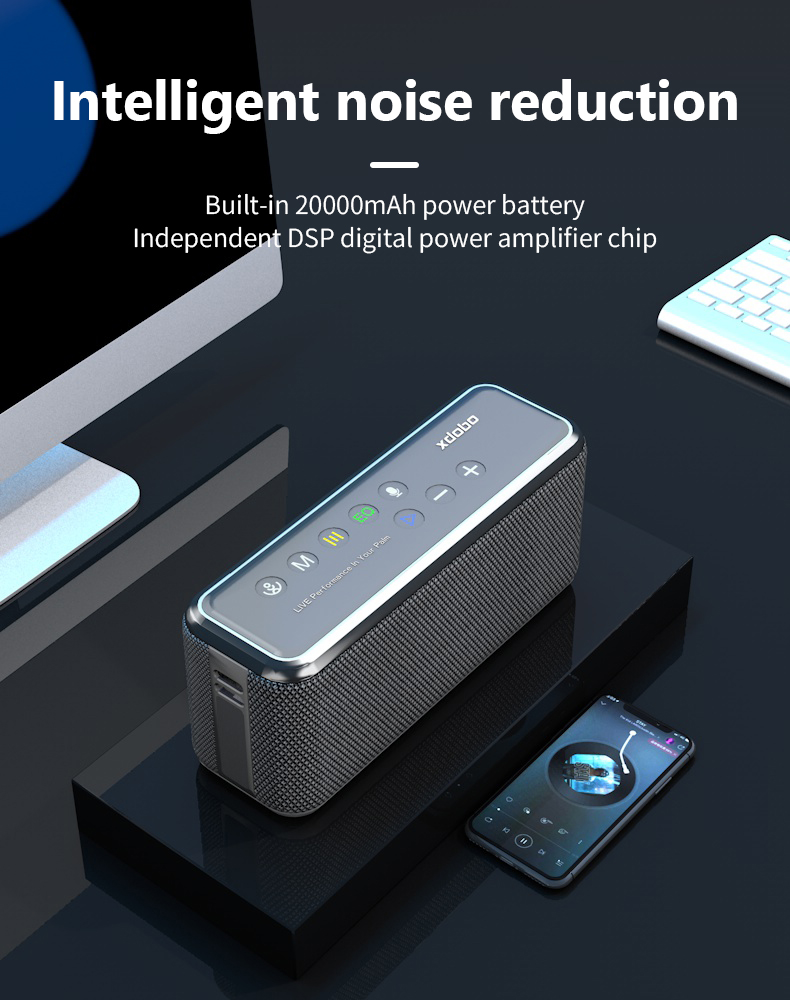 Loa di động bluetooth XDOBO X8 MAX - Công suất 100W