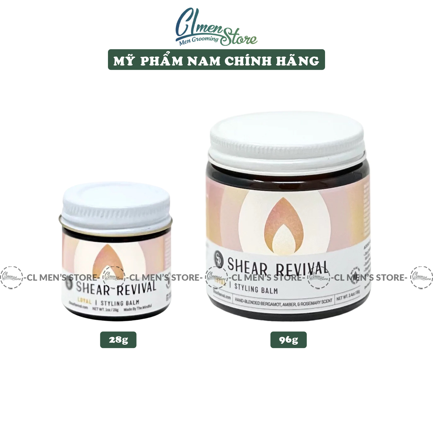 Sáp vuốt tóc Shear Revival Loyal Sea Clay Styling Balm | Tạo kiểu tóc
