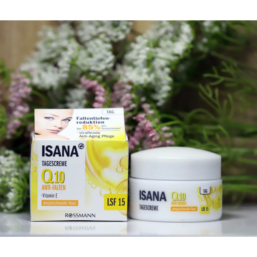 Kem dưỡng da ban ngày Q10 ISANA