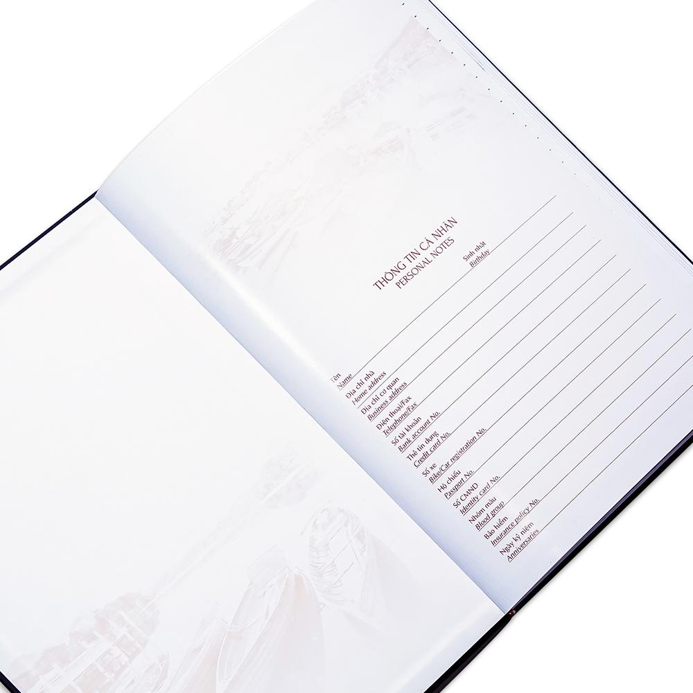 Sổ da 240 trang OFFICE H9 4582 (Giao màu ngẫu nhiên)