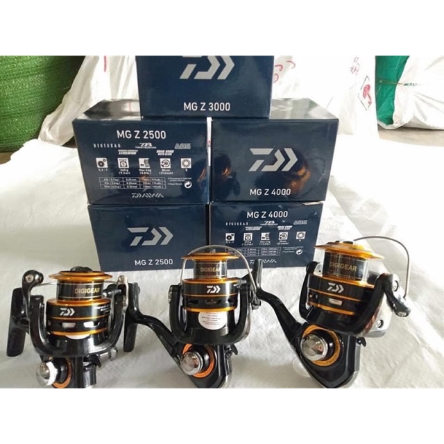 Máy câu Daiwa MGZ chuyển tải cá lớn - Cam kết bảo hành đổi trả trong 2 tuần đầu