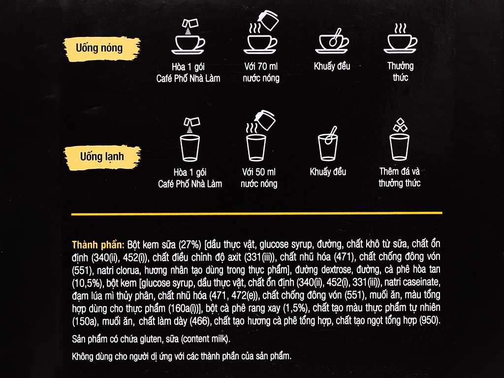 Cà Phê Phố Nhà Làm MacCoffee 28gx10